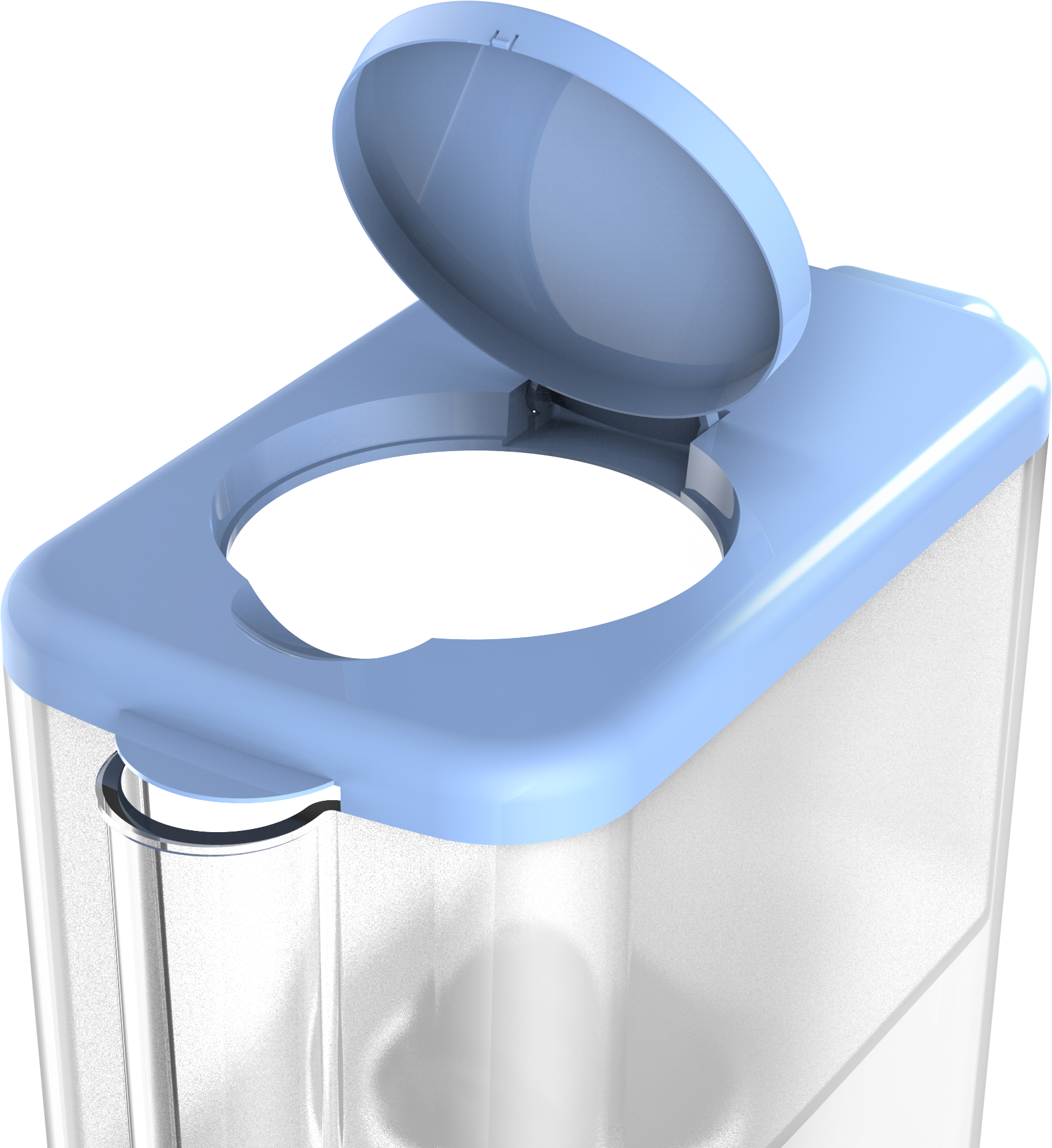 Фільтр-глечик Ecosoft Slim блакитний (FMVSLIMBECO) фото