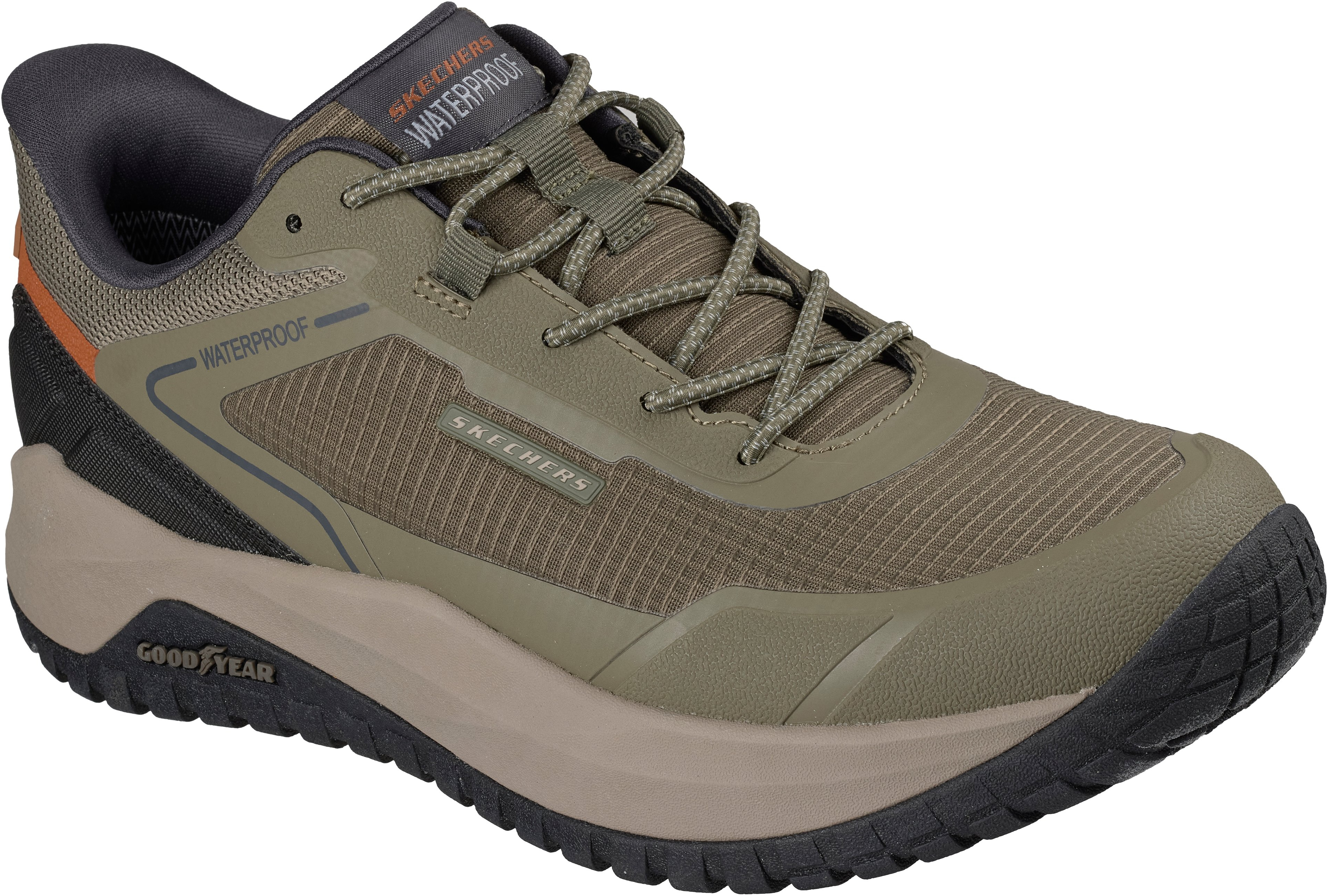 Кроссовки мужские Skechers Badger 211367 OLV 46 (12 US) оливковые фото3