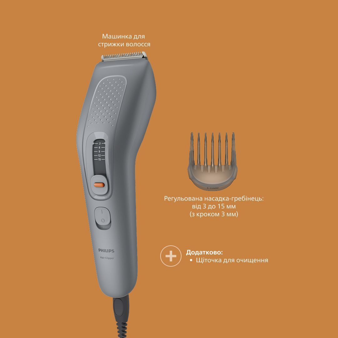 Машинка для стрижки Philips Series 3000 HC3721/15 фото