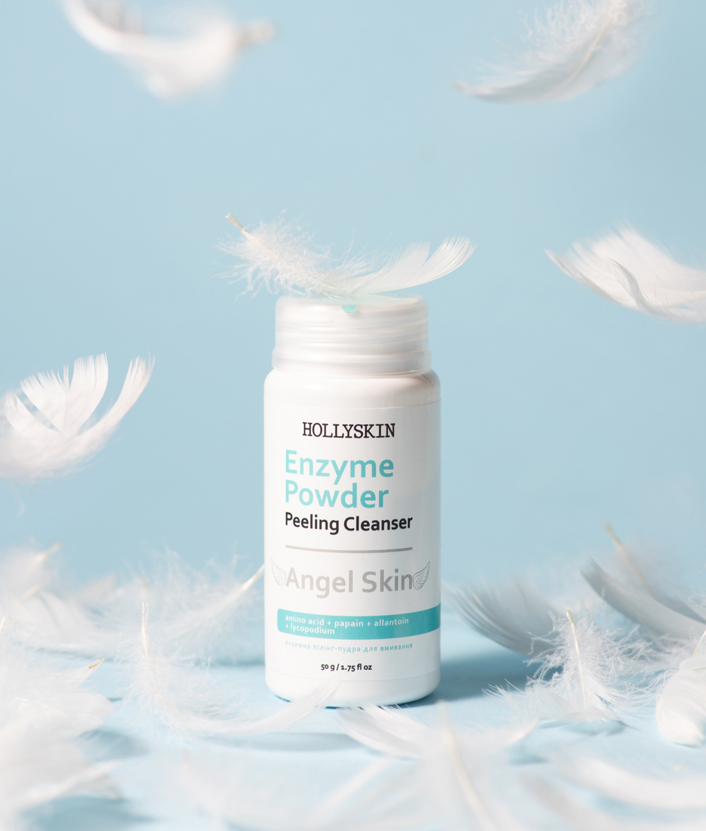 Ензимна пілінг-пудра для обличчя Hollyskin Angel Skin Enzyme Powder 50 г фото2
