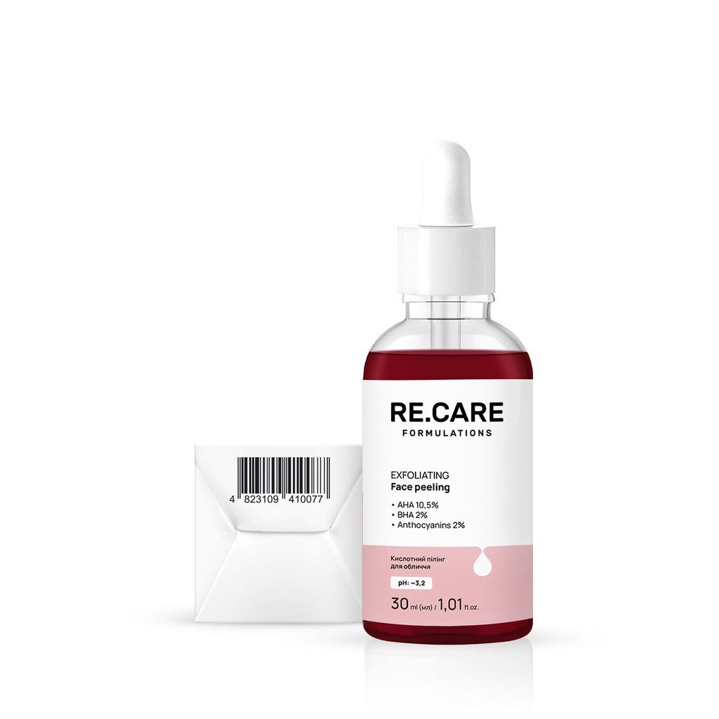 Кислотный пилинг для лица Re.Care Exfoliating Face Peeling 30 мл фото