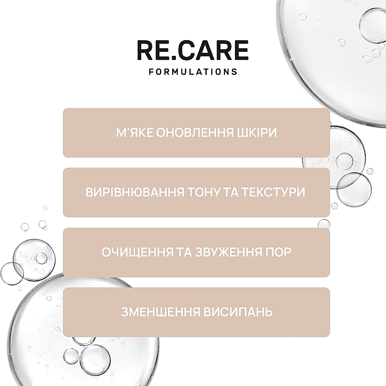 Миндальный пилинг для лица Re.Care Mandelic Acid Gentle peel 30 мл фото