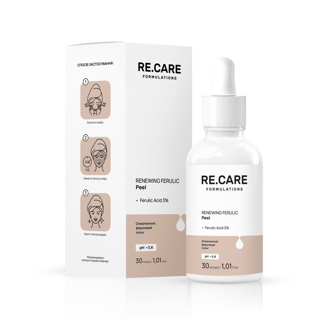 Обновляющий феруловый пилинг Re.Care Renewing Ferulic Peel 30 мл фото