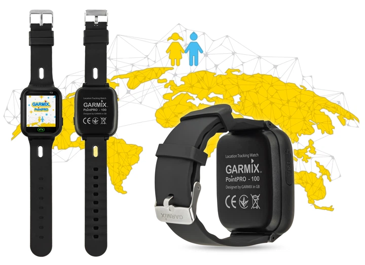 Дитячий смарт-годинник Garmix PointPRO-100 WiFi Black (1002330) фото2