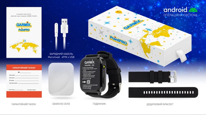 Дитячий смарт-годинник Garmix PointPRO-300 4G/GPS/WiFi Back (1017354) фото2