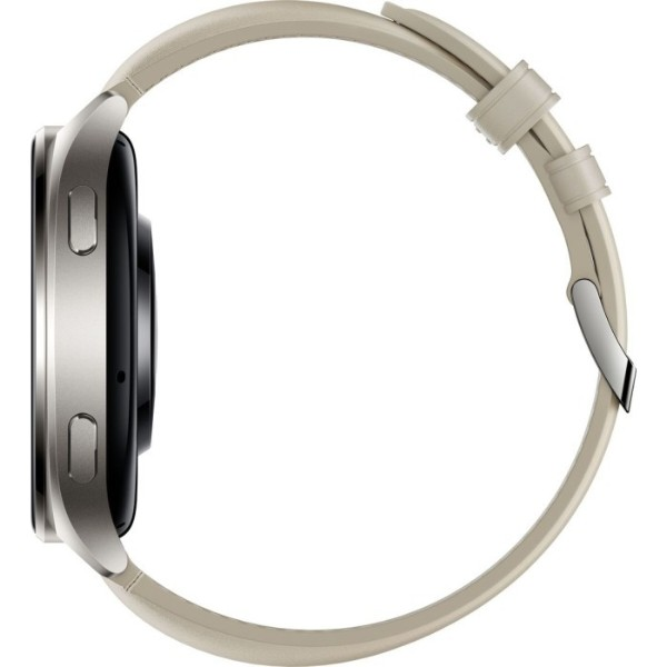 Смарт-годинник Xiaomi Watch 2 Titan Gray Case White Leather Strap BHR9306GL (1093970) фото4