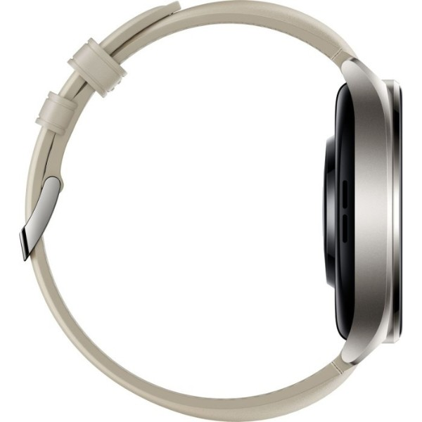 Смарт-годинник Xiaomi Watch 2 Titan Gray Case White Leather Strap BHR9306GL (1093970) фото5