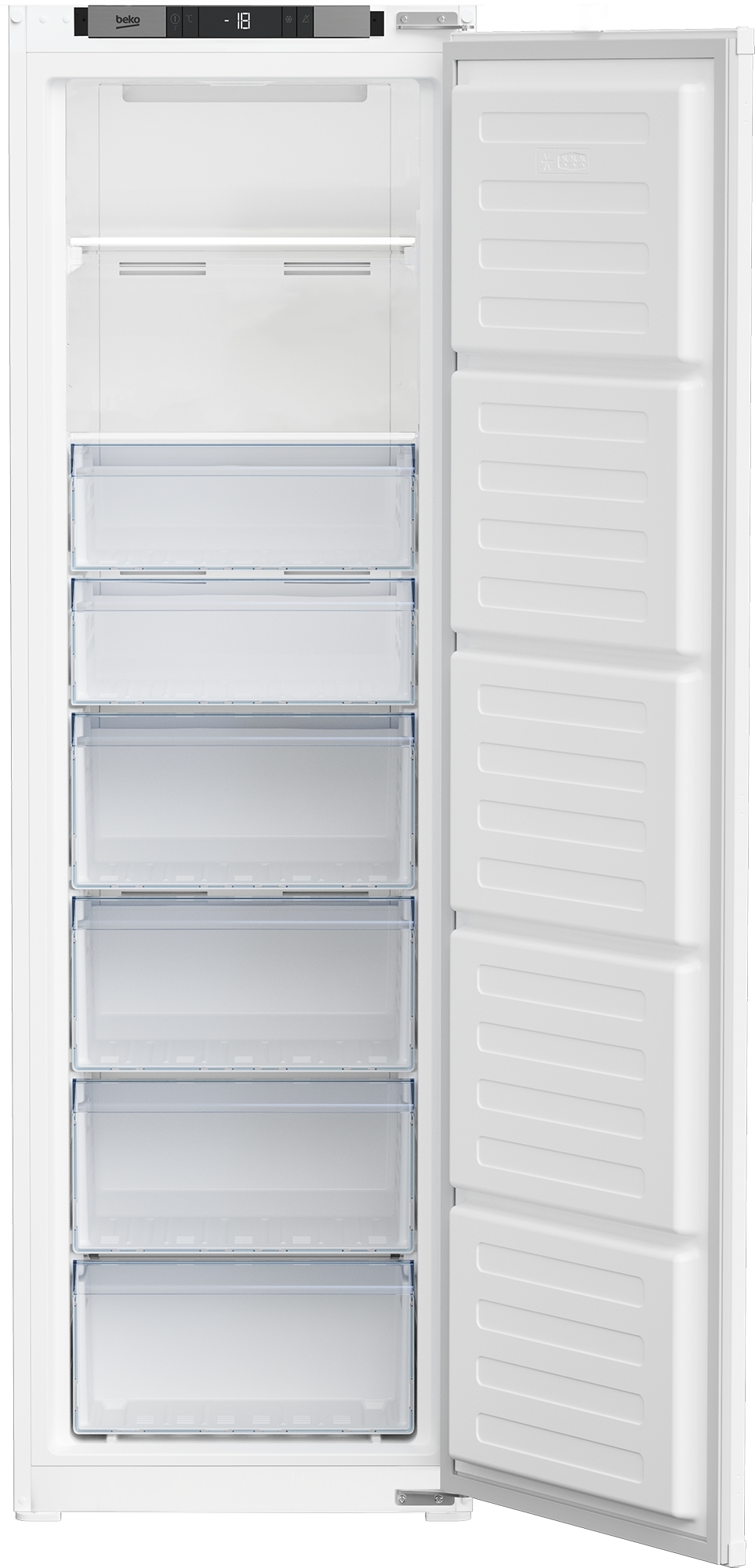 Встраиваемая морозильная камера Beko BFNA247E40SN фото2