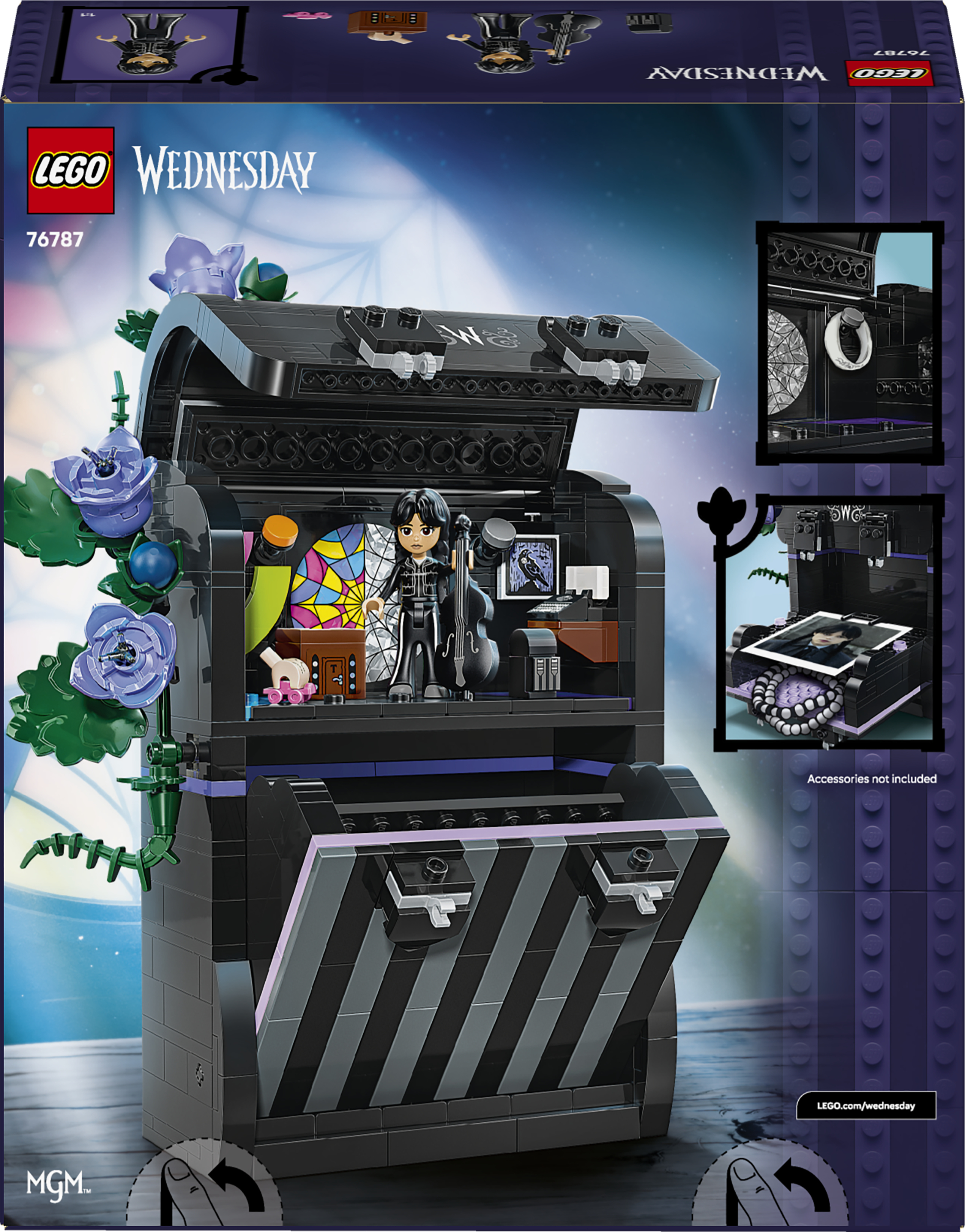 LEGO 76787 Wednesday Рюкзак Венздей фото10