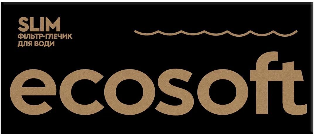 Фільтр-глечик Ecosoft Slim графітовий (FMVSLIMBKECO) фото