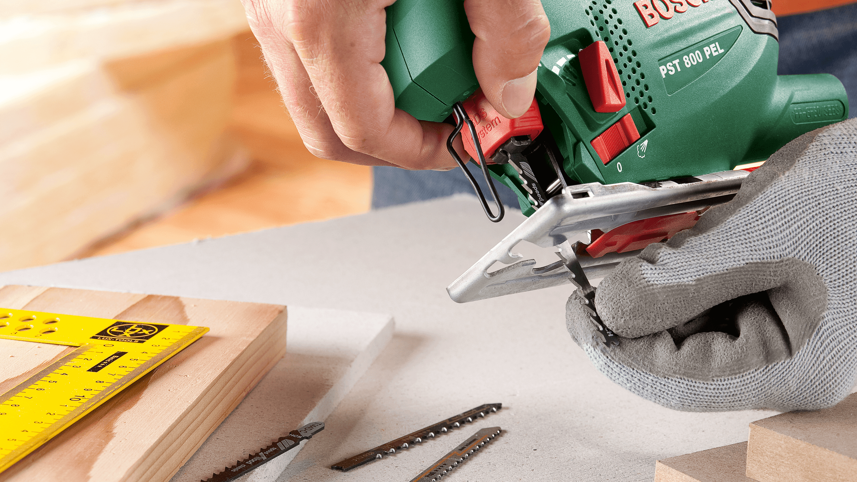 Электролобзик Bosch PST 800 PEL (0.603.3A0.120) фото 6