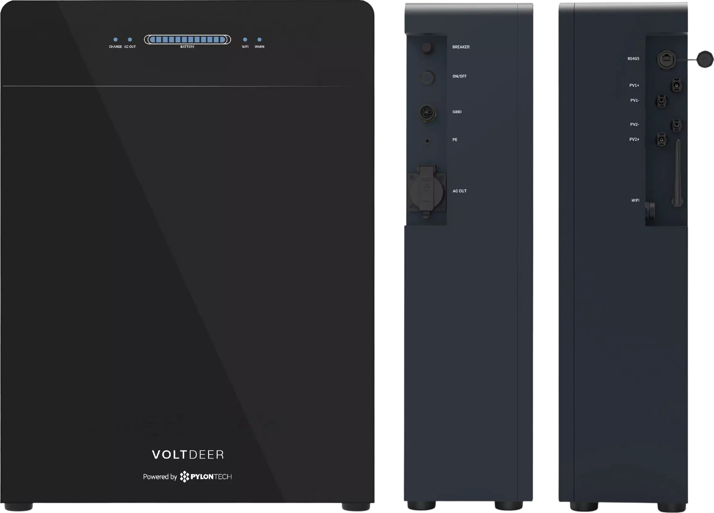 Система резервного питания Voltdeer by Pylontech SR5000, 2400 Вт, 5120 Вт·ч, 2хMPPT (SR5000) фото3