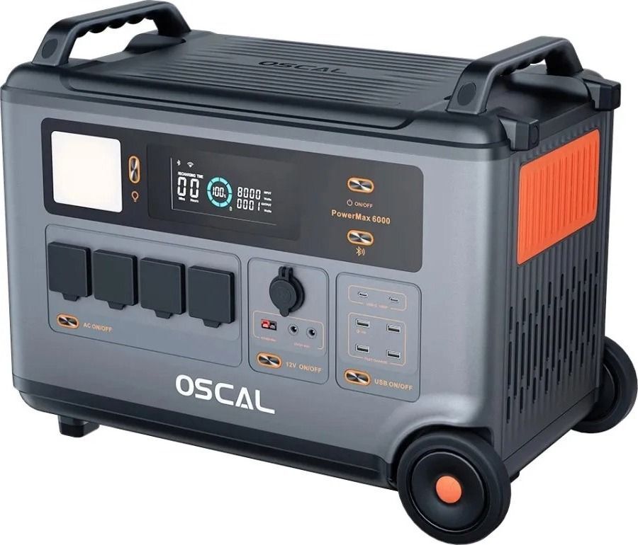 Зарядная станция OSCAL PowerMax 6000 фото4