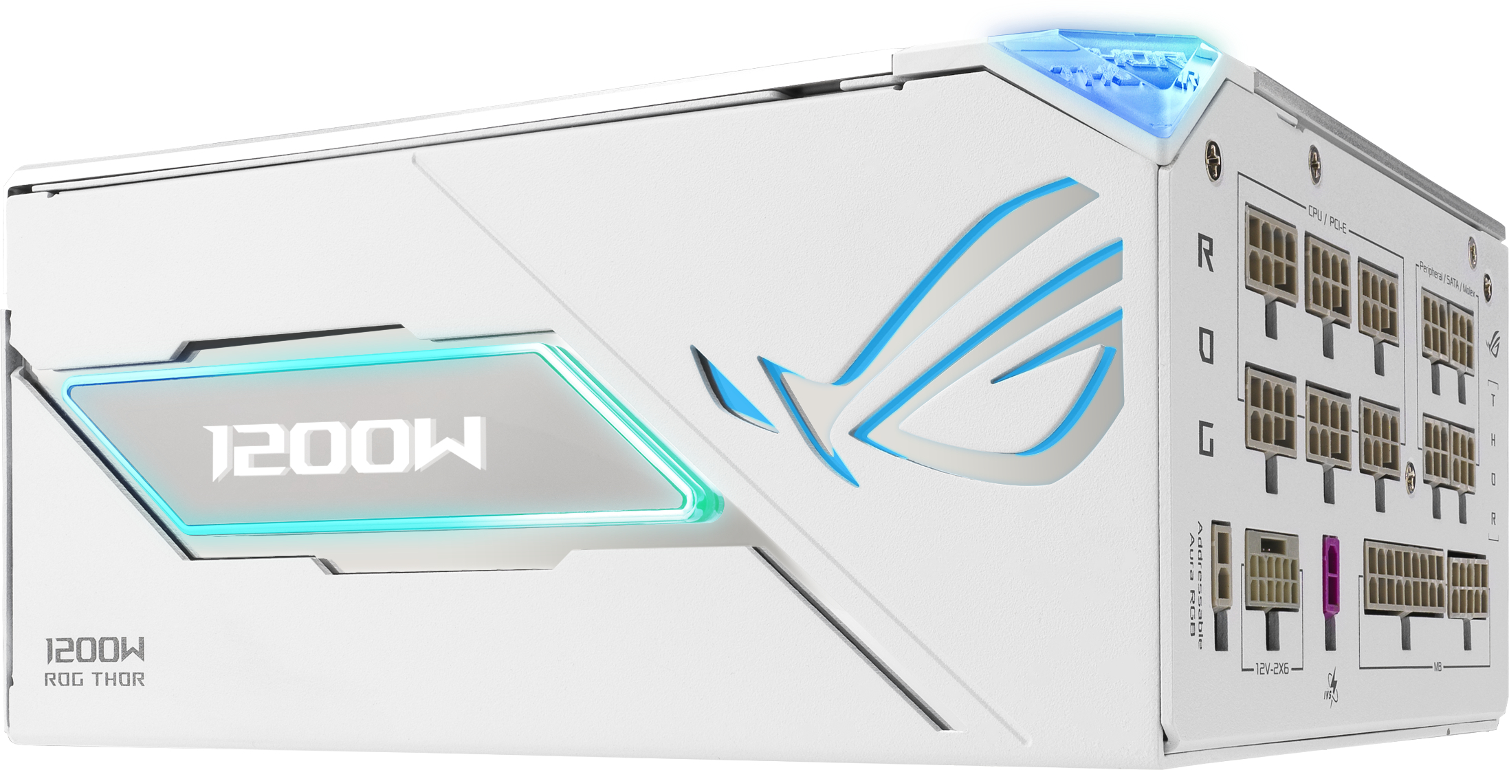 Блок питания ASUS ROG Thor 1200W Platinum III White Edition (90YE00V5-B0NA00) фото5
