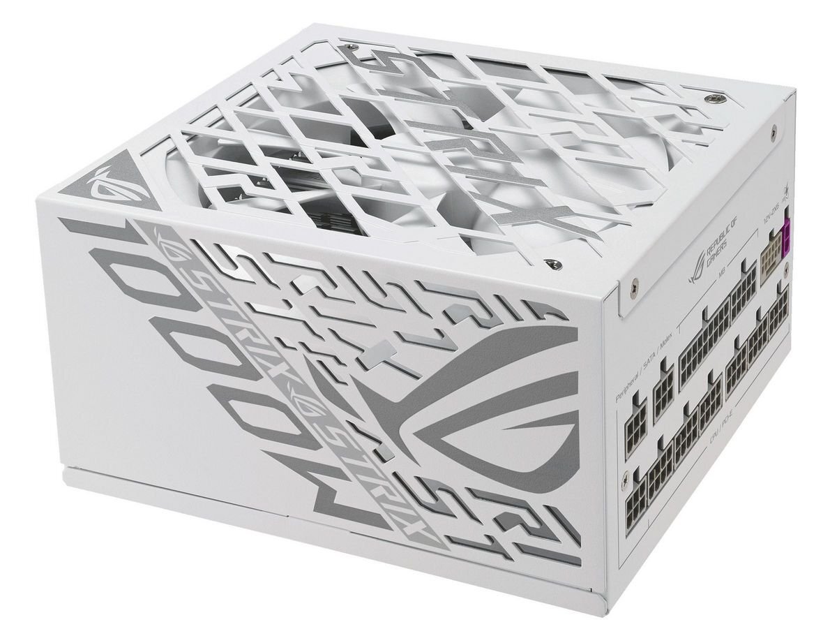 Блок живлення ASUS ROG Strix 1000W Platinum ROG Equalizer White (90YE00W9-B0NA00) фото2