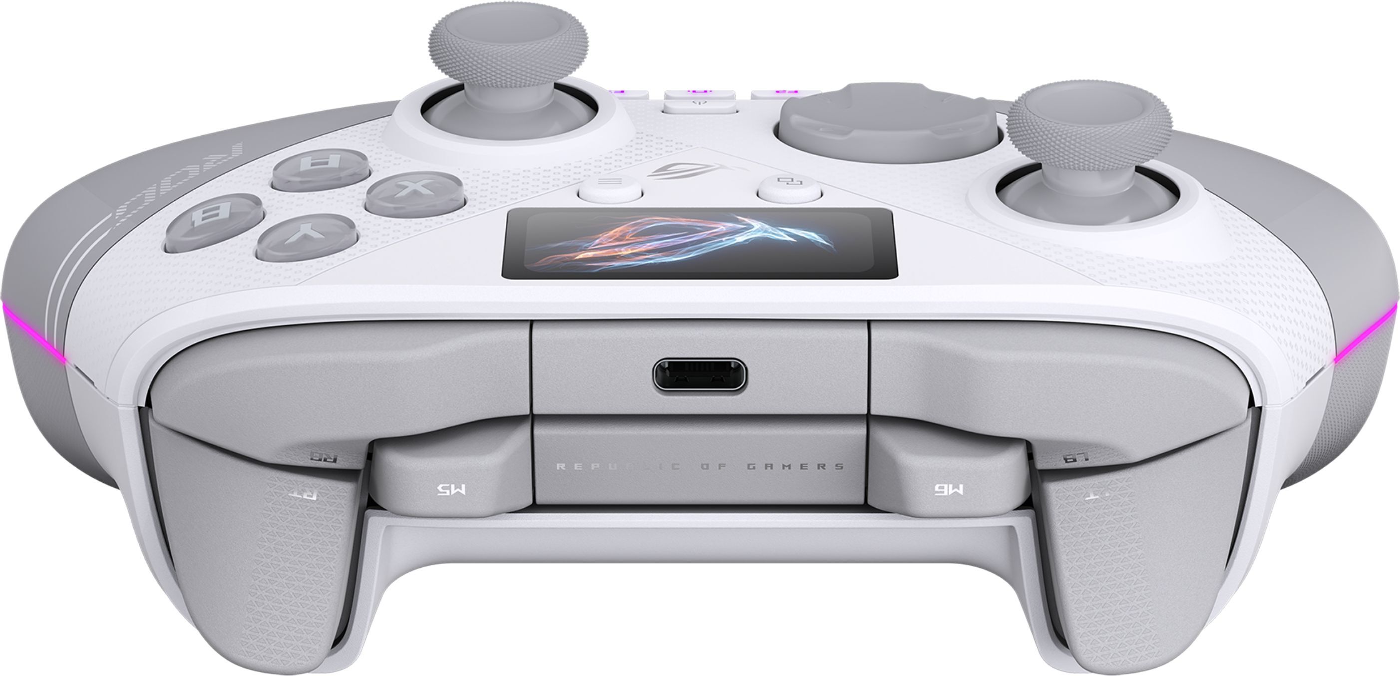 Беспроводной геймпад ASUS ROG Raikiri II Pro White (90MP05A0-BDUA10) фото3