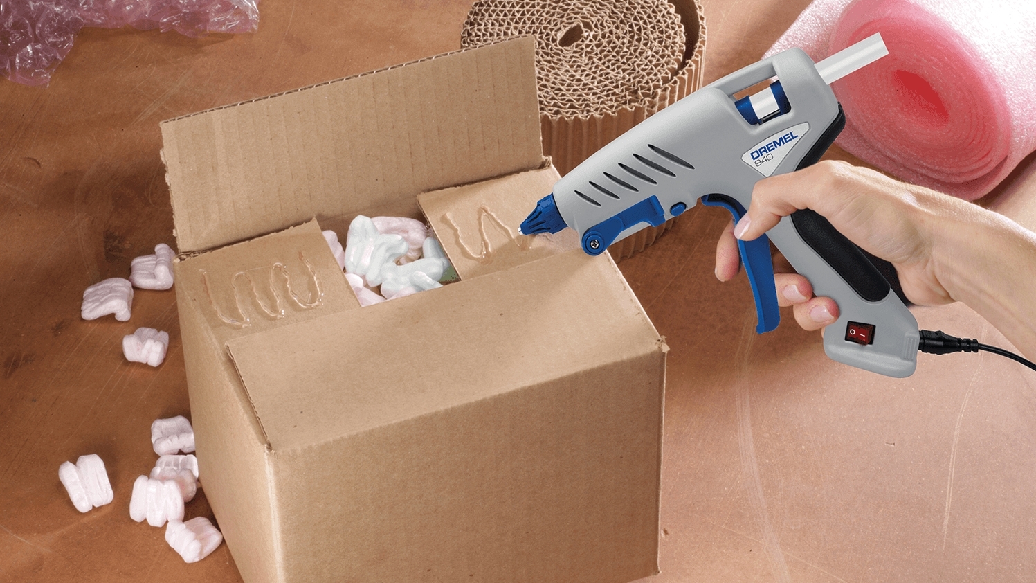 Клейовий пістолет Dremel 940 (F0130940JC)фото6