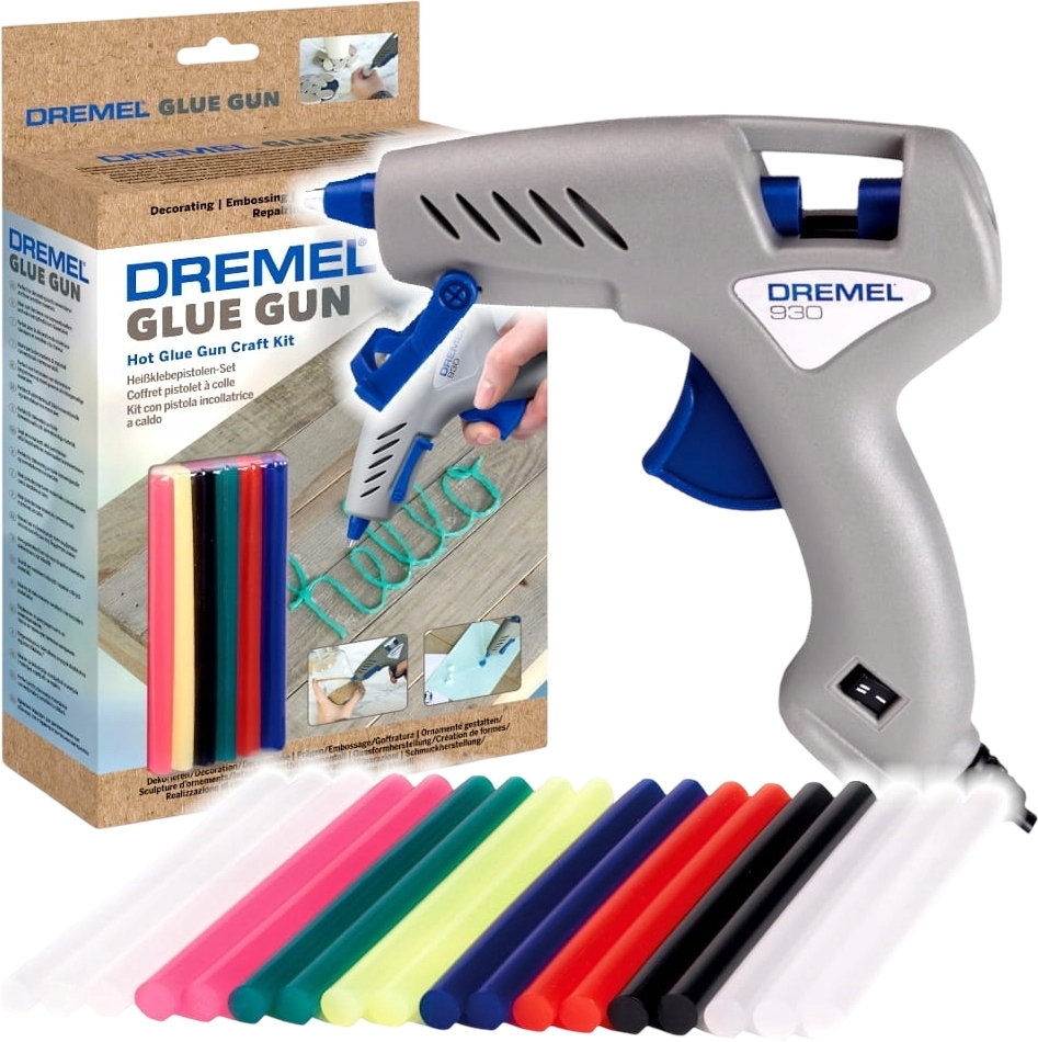 Клеевой пистолет Dremel Glue Gun 930 (F.013.093.0JC) фото