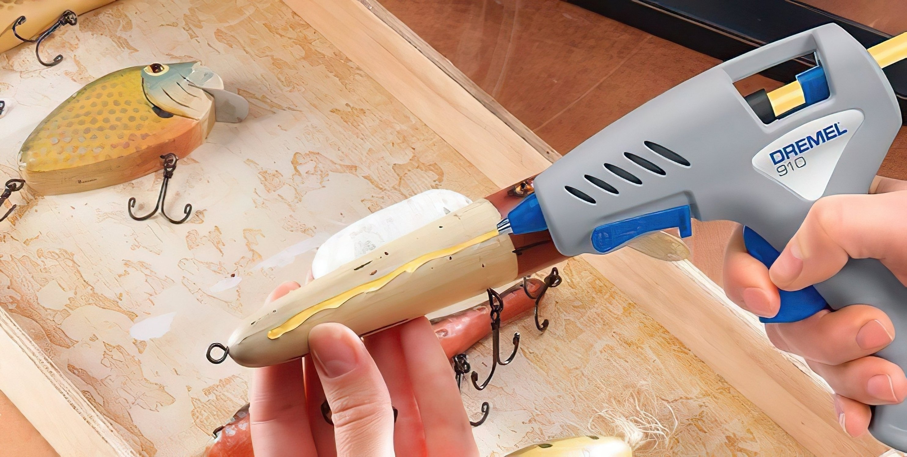 Клейовий пістолет Dremel 910 (F.013.091.0JC)фото