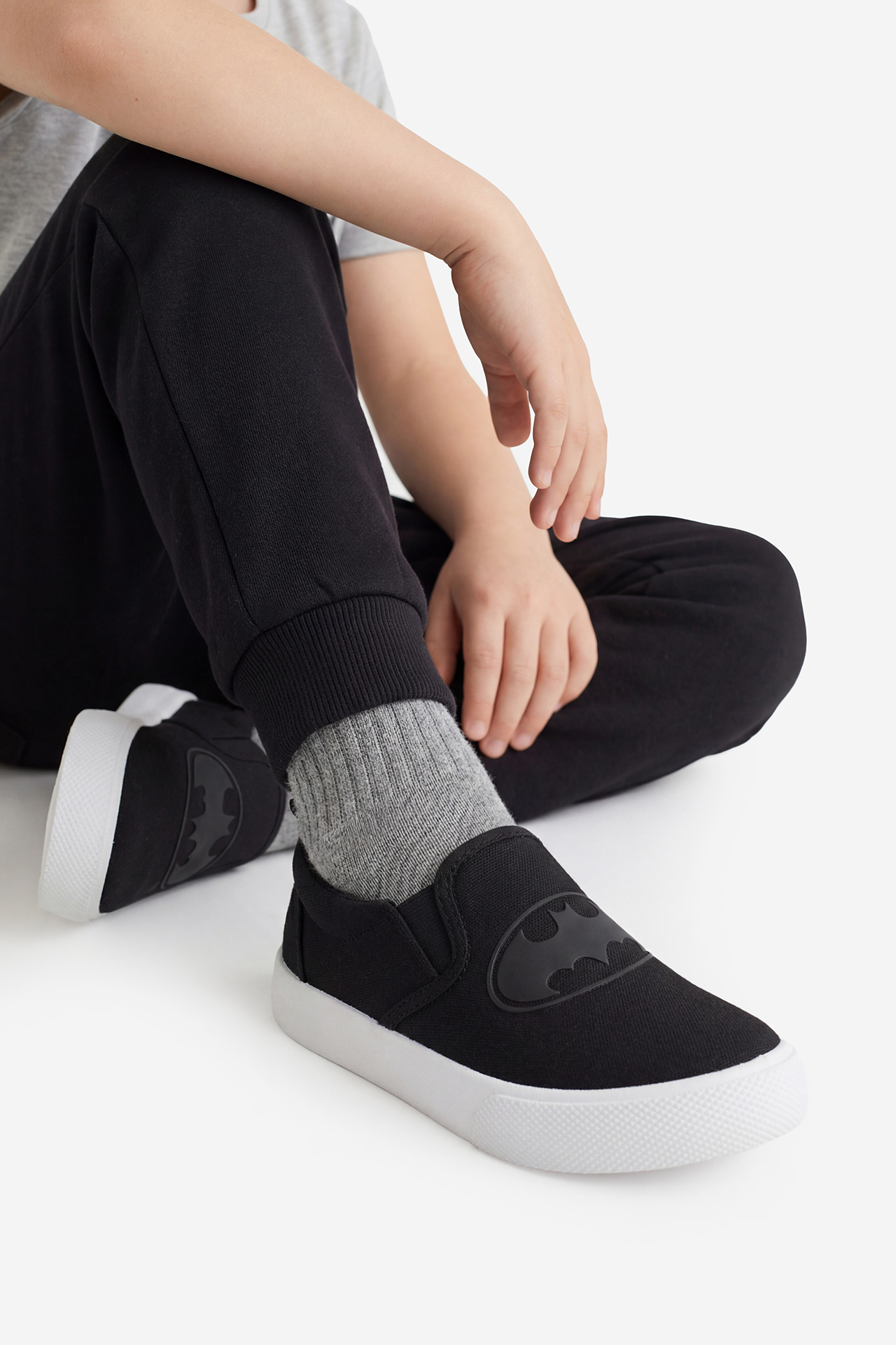 Сліпони для хлопчиків Batman CP91-AW26-101WBBAT 34 чорні фото2