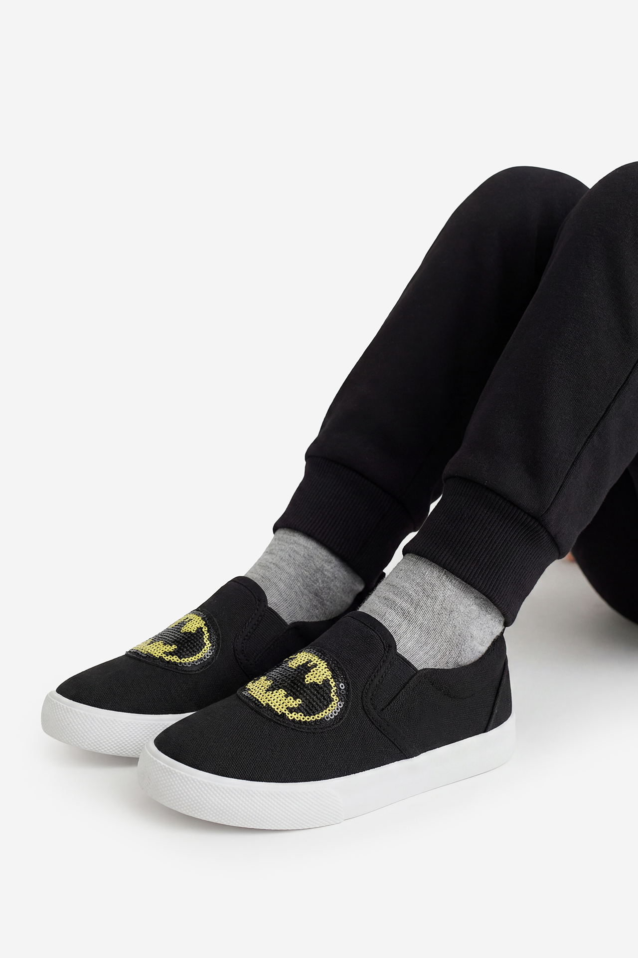 Сліпони для хлопчиків Batman CP91-AW26-108WBBAT 34 чорні фото2