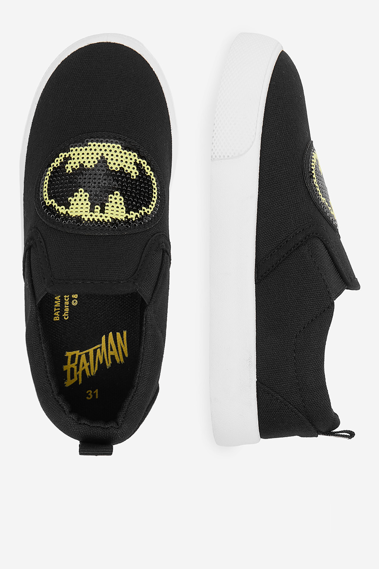 Сліпони для хлопчиків Batman CP91-AW26-108WBBAT 36 чорні фото6