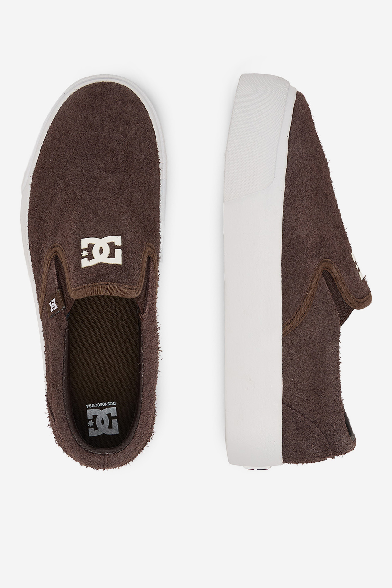 Слипоны женские DC Shoes Lea-ZL-0011 36 темно-коричневые фото6