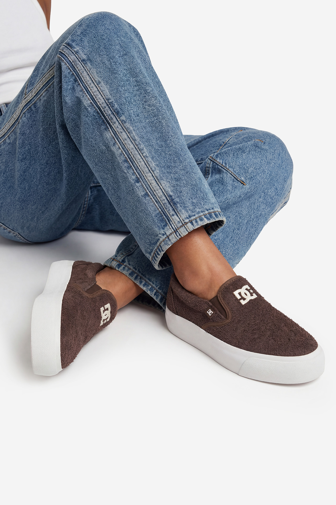 Слипоны женские DC Shoes Lea-ZL-0011 37 темно-коричневые фото9