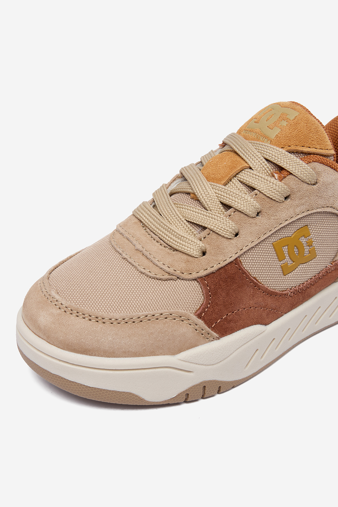Кеды детские DC Shoes CP40-23383H2 28 бежевые фото8