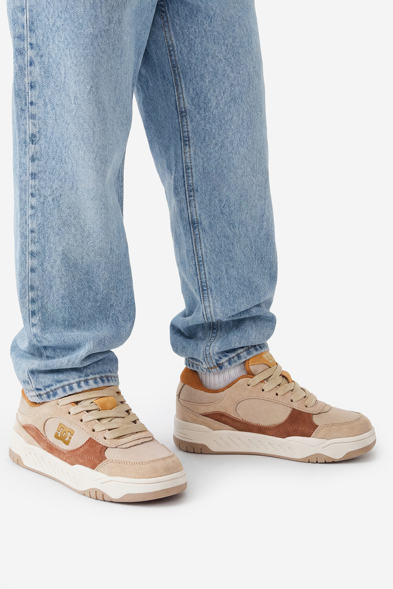 Кеды детские DC Shoes CP40-23383H2 29 бежевые фото9