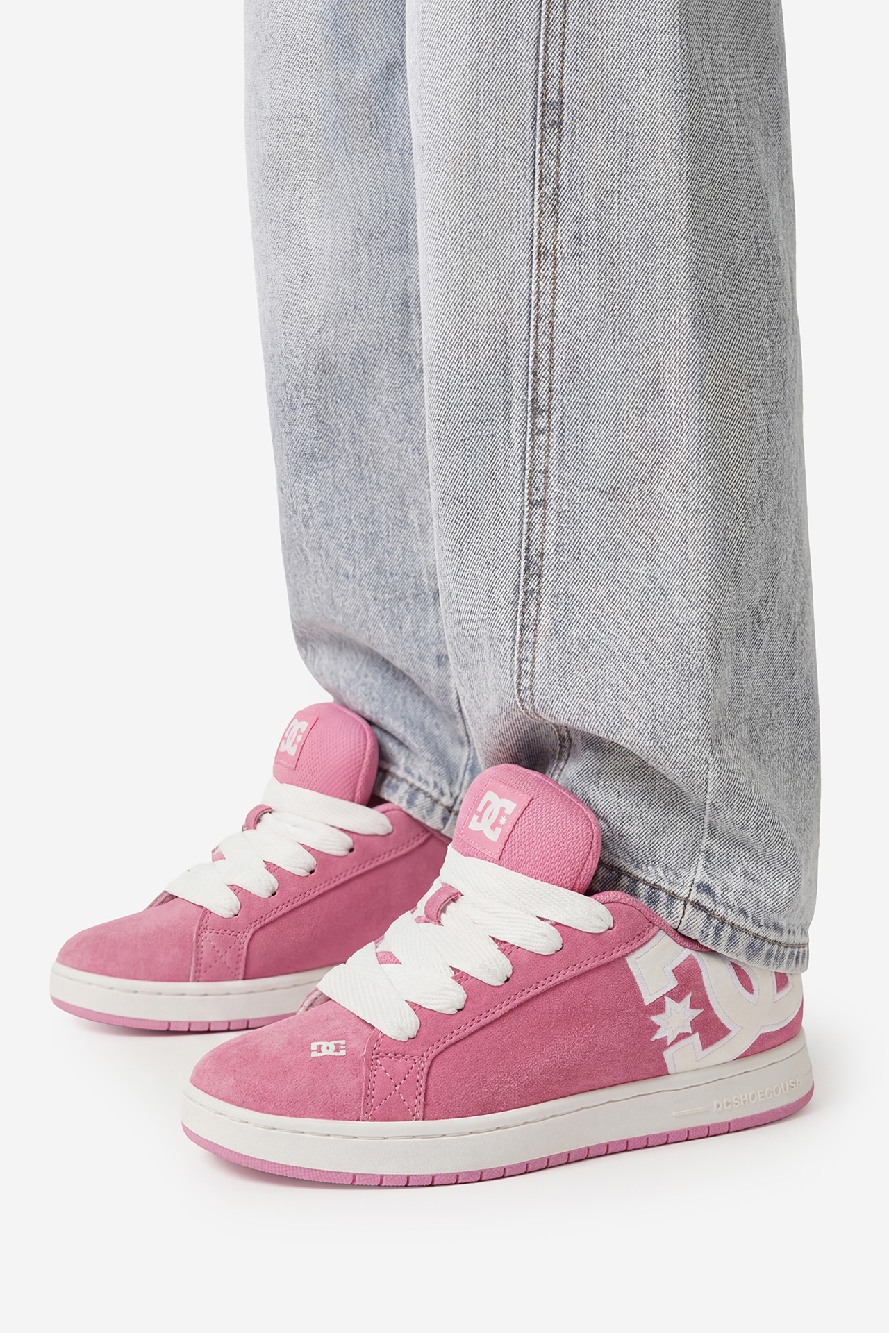 Кеды для девочек DC Shoes V5-10117K 31 розовые фото9