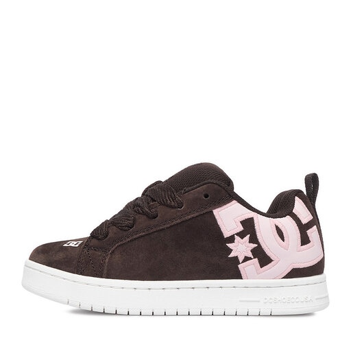 Кеды для девочек DC Shoes V5-10117K 32 темно-коричневые фото2