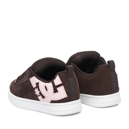 Кеды для девочек DC Shoes V5-10117K 32 темно-коричневые фото5