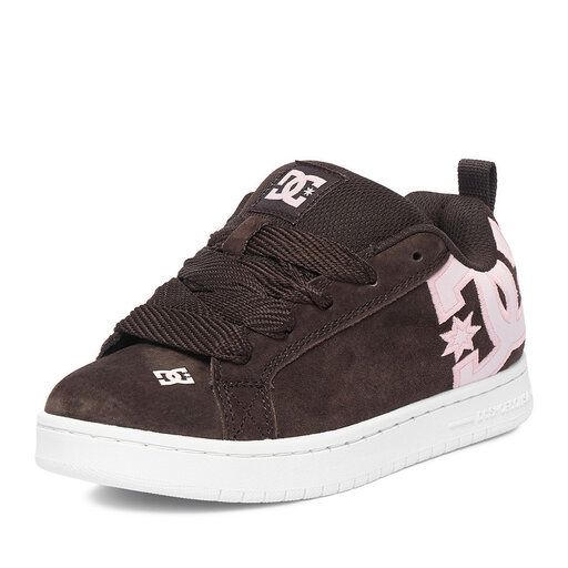 Кеды для девочек DC Shoes V5-10117K 33 темно-коричневые фото3
