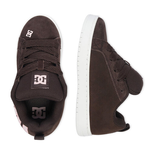 Кеды для девочек DC Shoes V5-10117K 33 темно-коричневые фото6