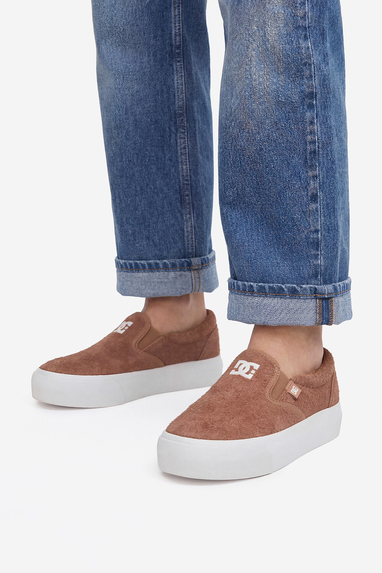 Слипоны женские DC Shoes Lea-ZL-0011 37 коричневые фото9