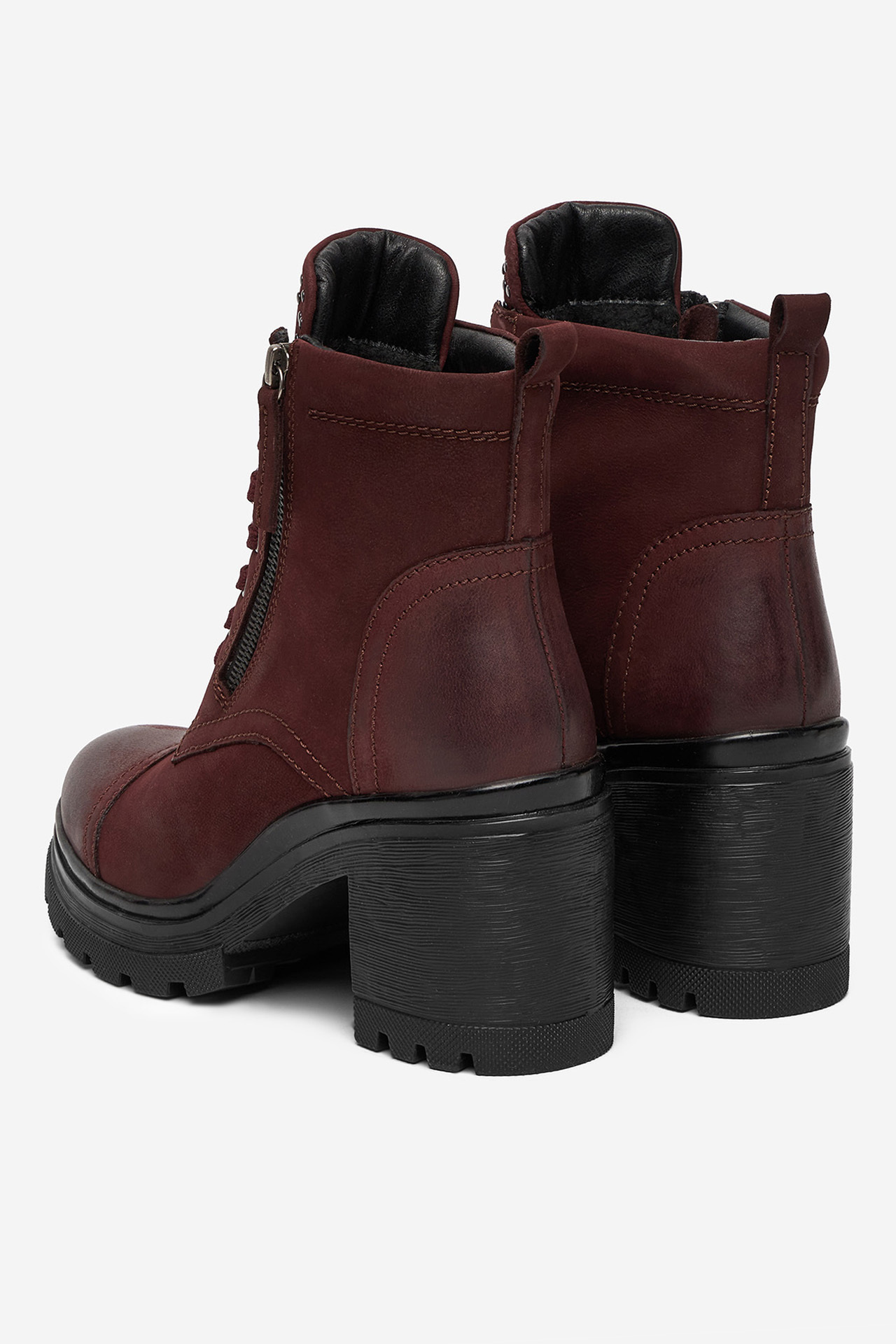 Ботинки женские Lasocki WI16-24474-02 41 бордовые фото6