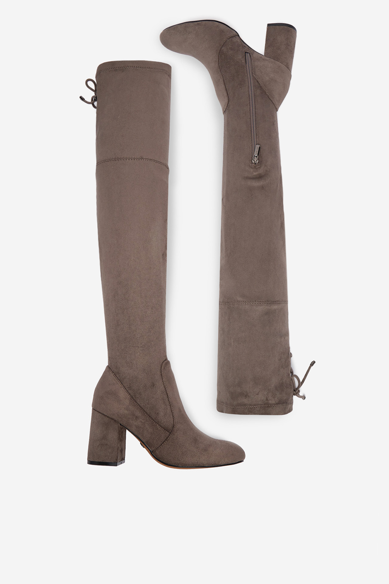 Ботфорты женские Nine West C6031-2 36 серые фото5