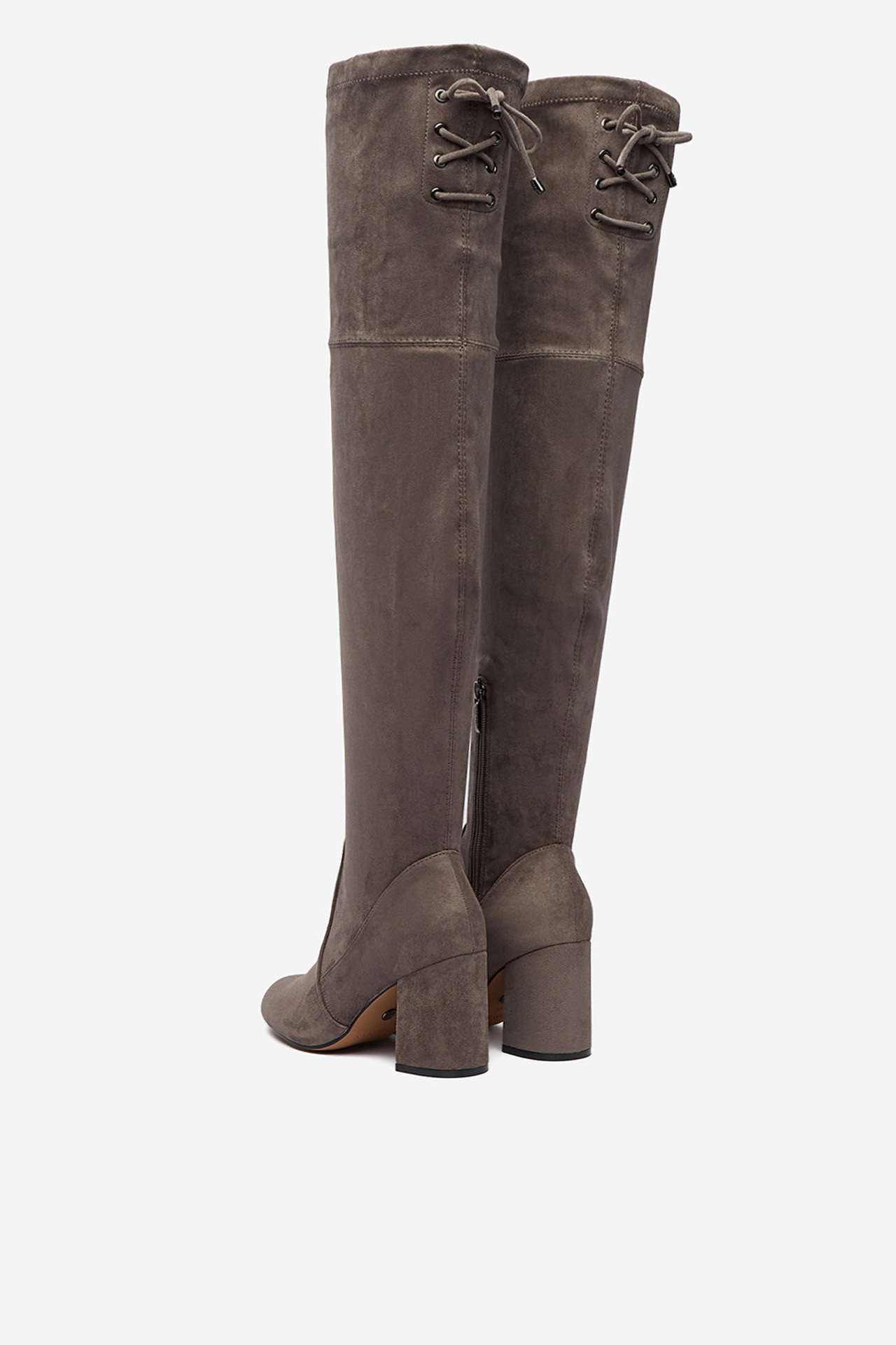 Ботфорты женские Nine West C6031-2 37 серые фото6