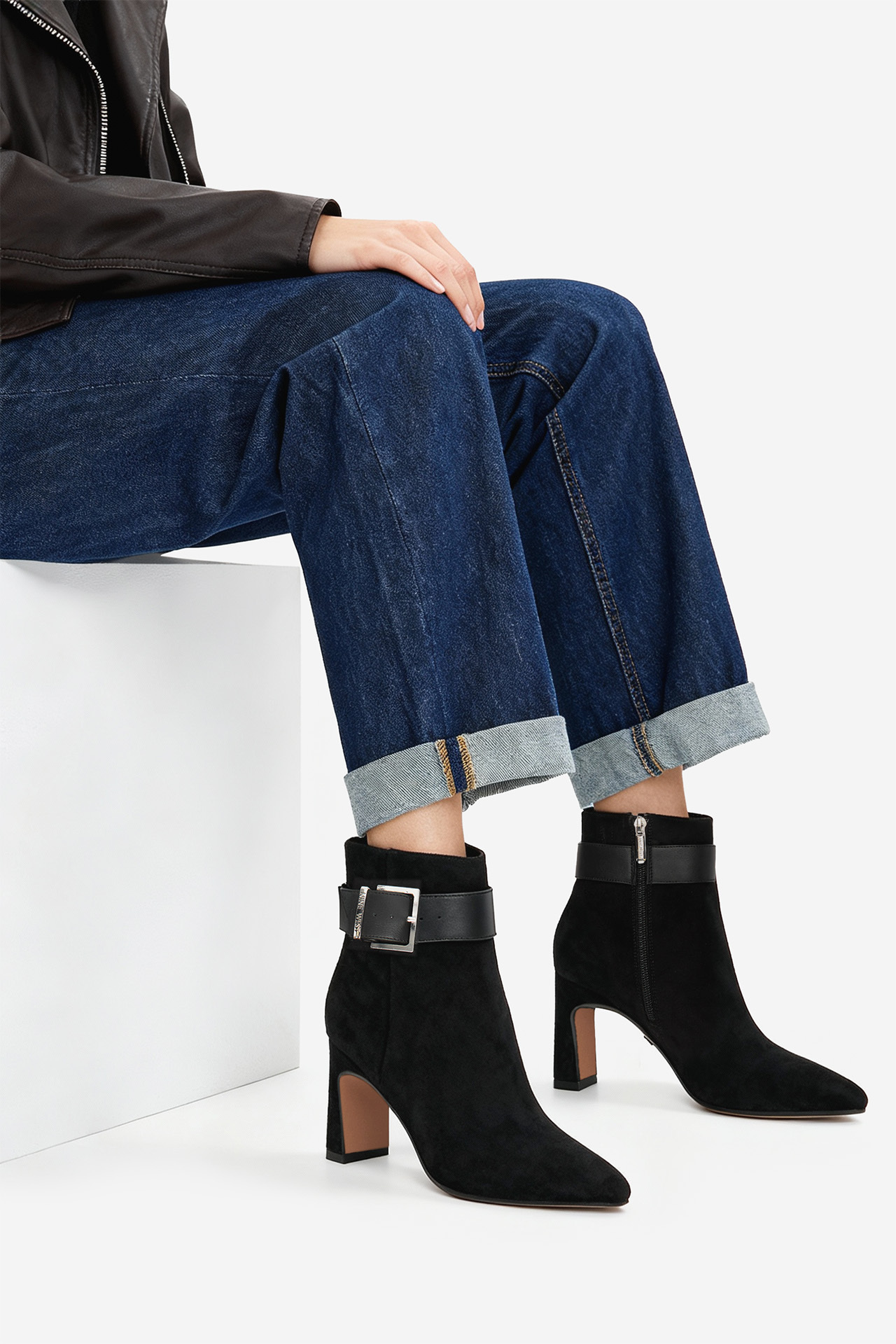 Ботинки женские Nine West LAMIA-01 38 черные фото2