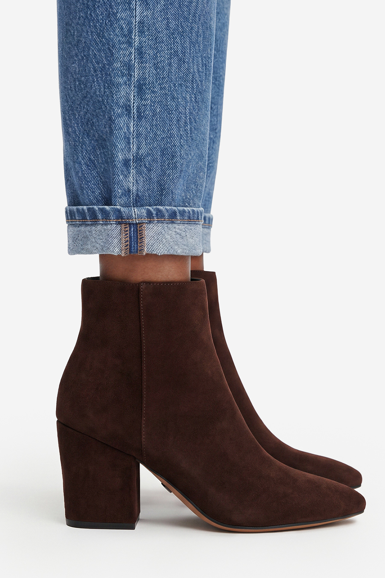 Ботинки женские Nine West ZAKIA-01 38 темно-коричневые фото2