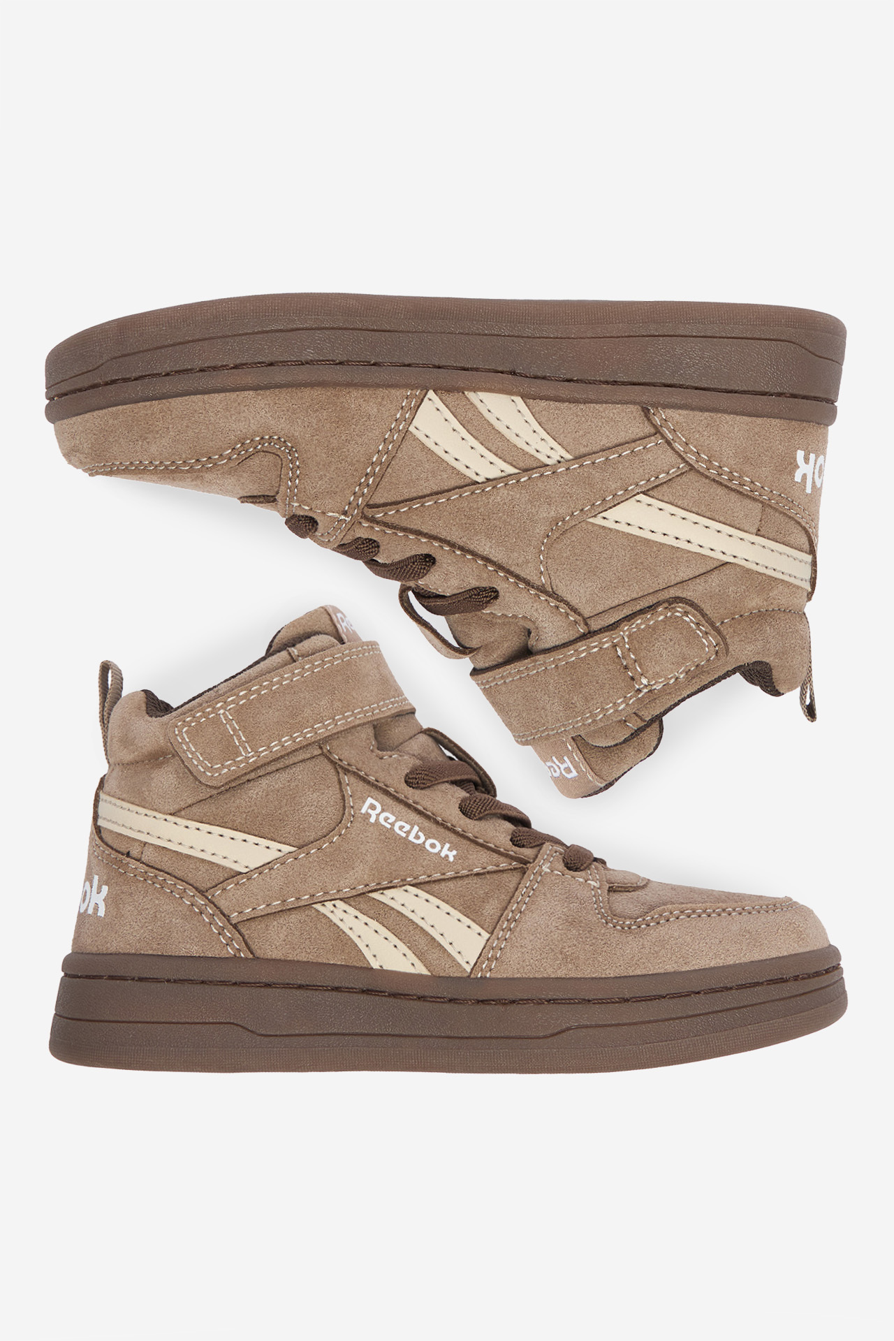 Кеды для девочек Reebok CEO-115L 28 коричневые фото5