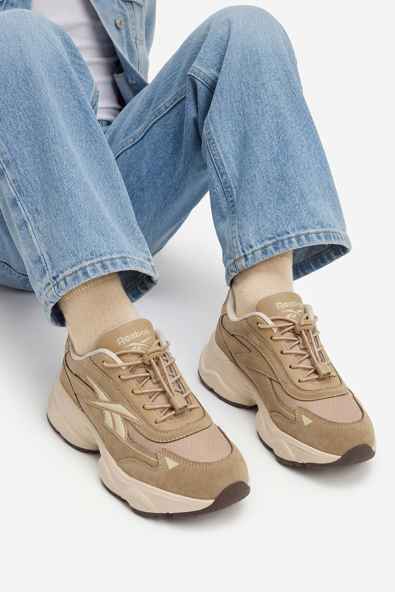Кроссовки детские Reebok CEO-124 32 бежевые фото2