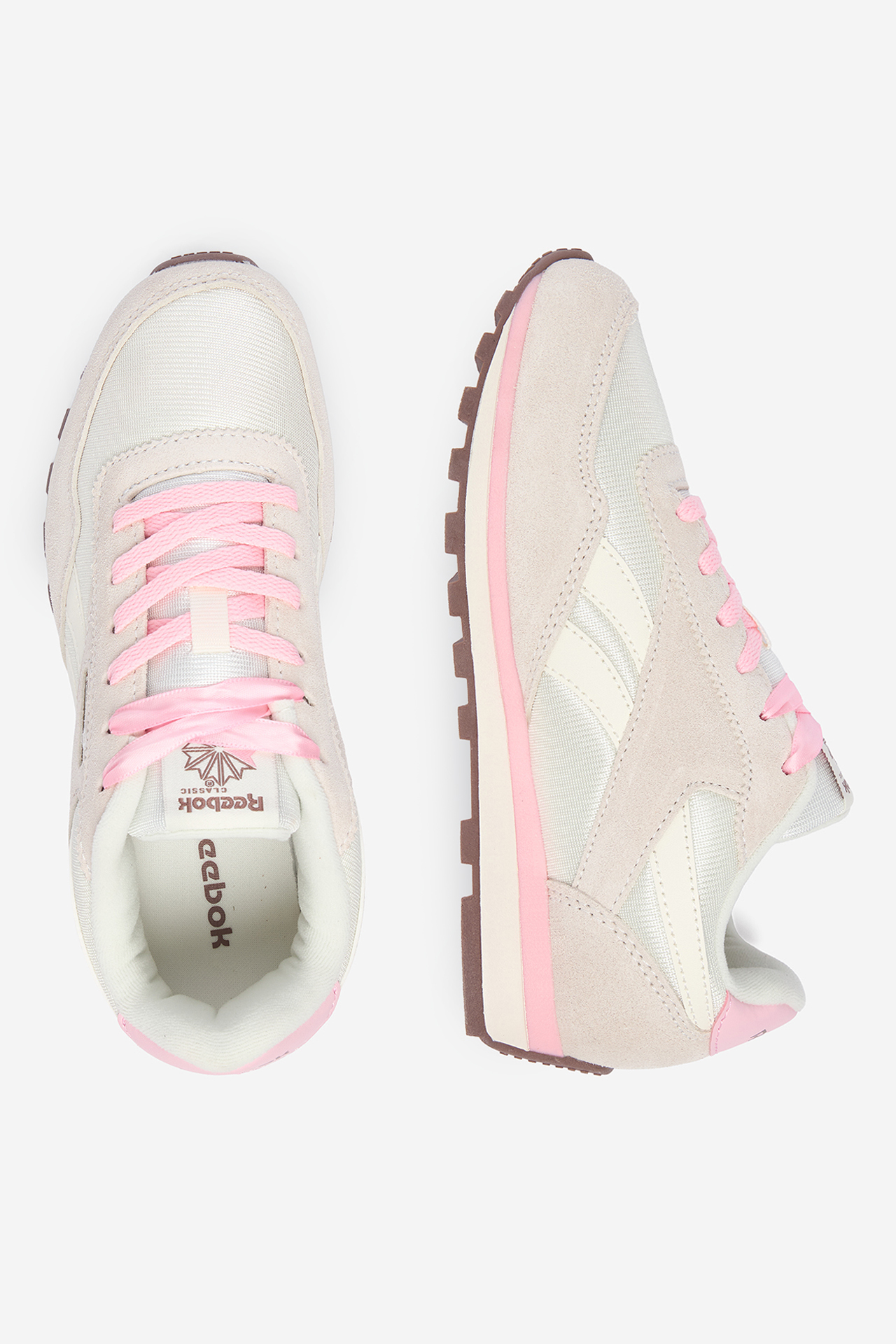 Кроссовки для девочек Reebok CLASSIC AZ 100269667 32 кремовые фото5