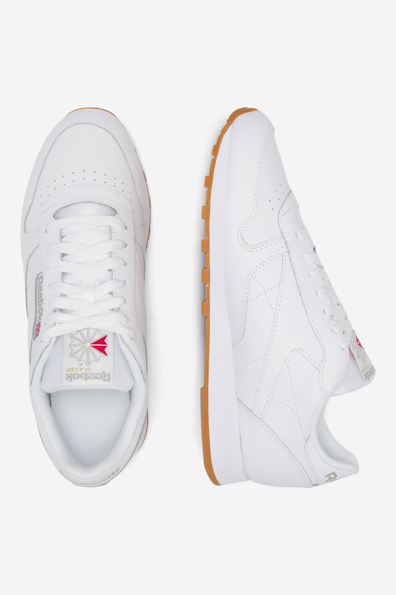Кросівки чоловічі Reebok CLASSIC LEATHER 100008491 41 білі фото5