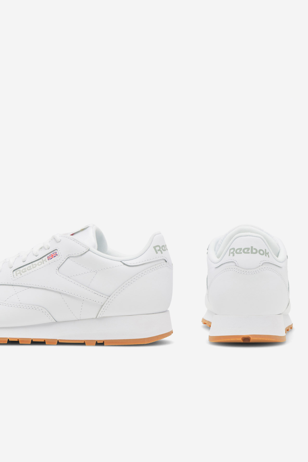 Кросівки чоловічі Reebok CLASSIC LEATHER 100008491 42 білі фото7
