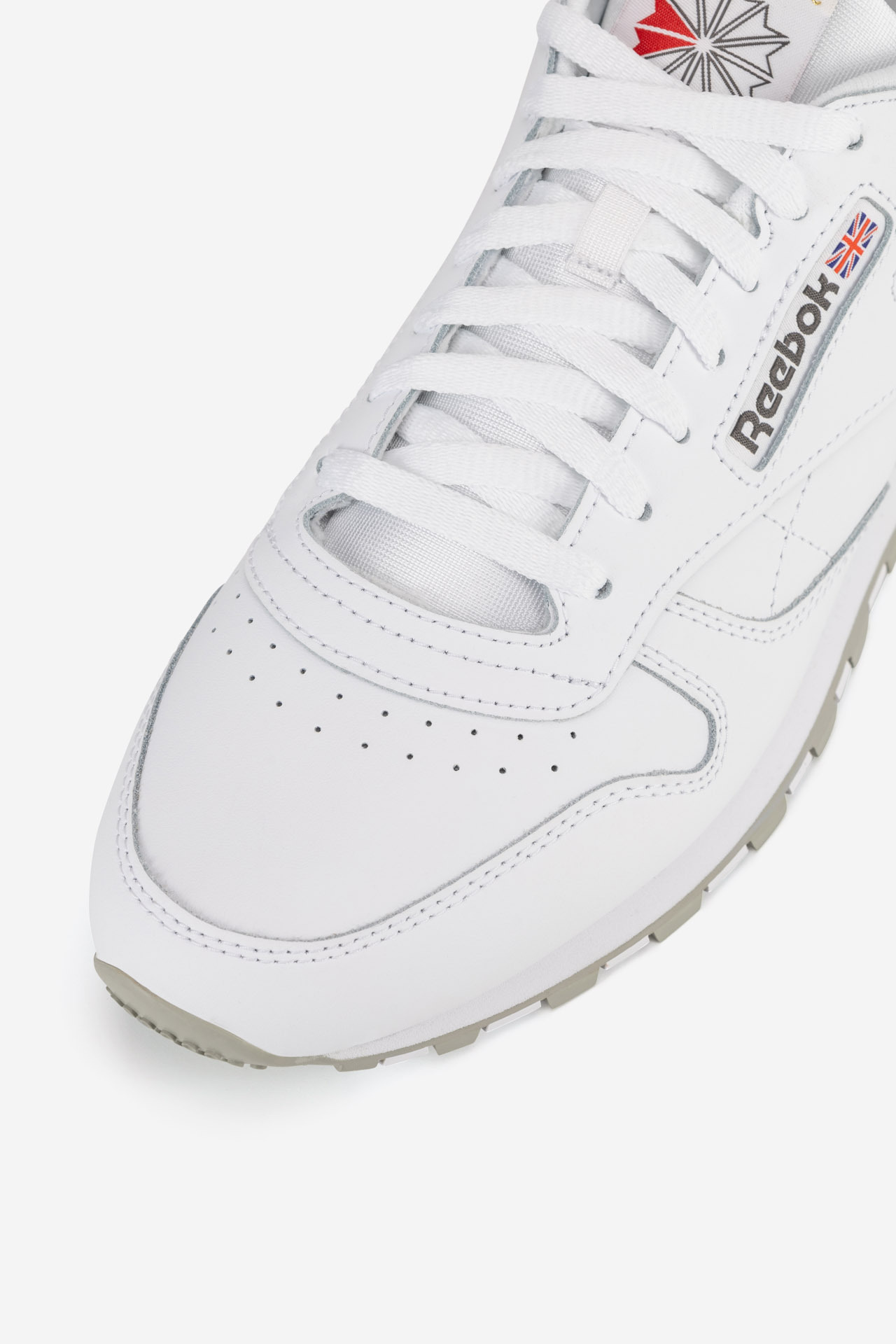 Кросівки чоловічі Reebok CLASSIC LEATHER 100008789 43 білі фото8