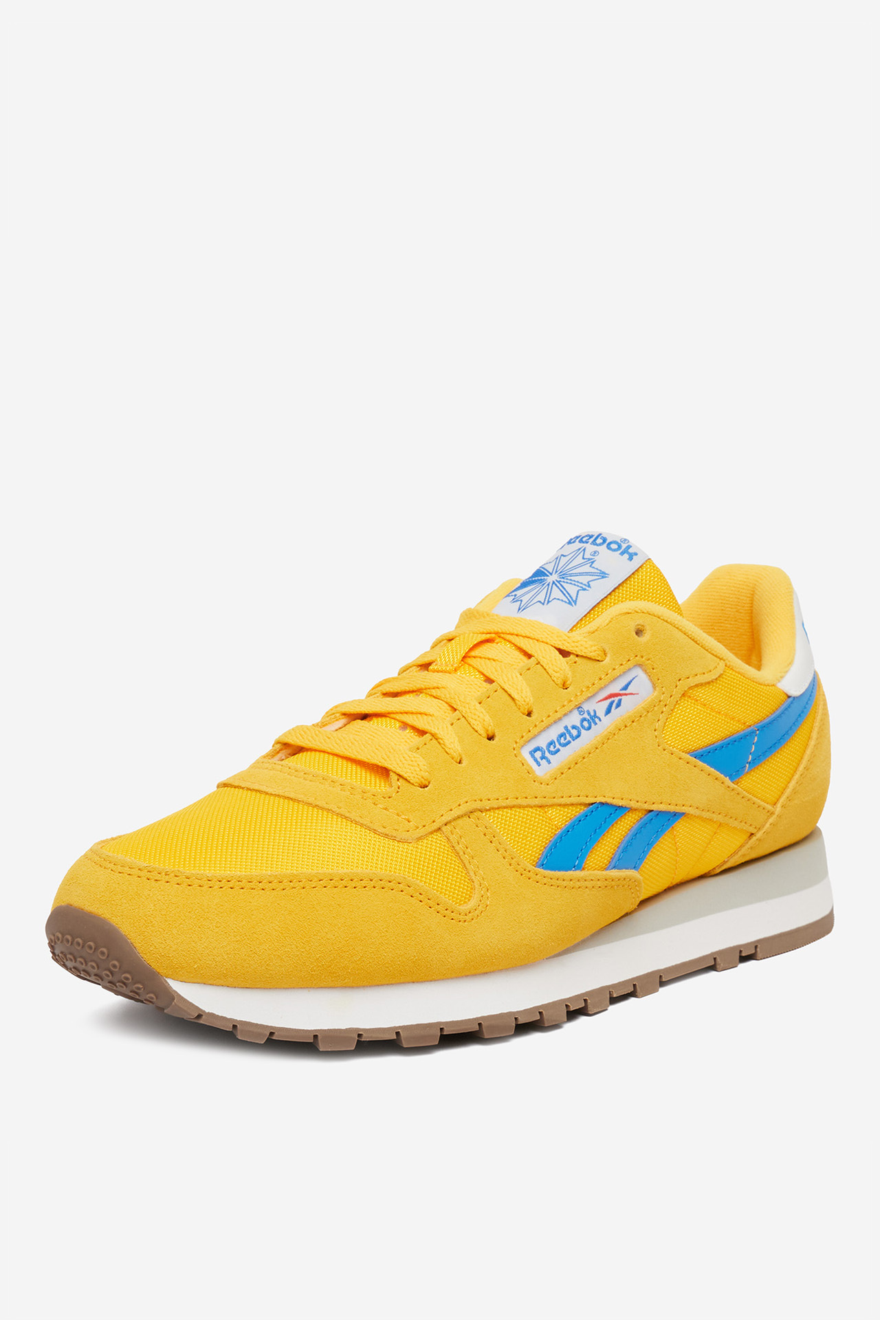 Кросівки чоловічі Reebok CLASSIC LEATHER 100245029 43 жовті фото3