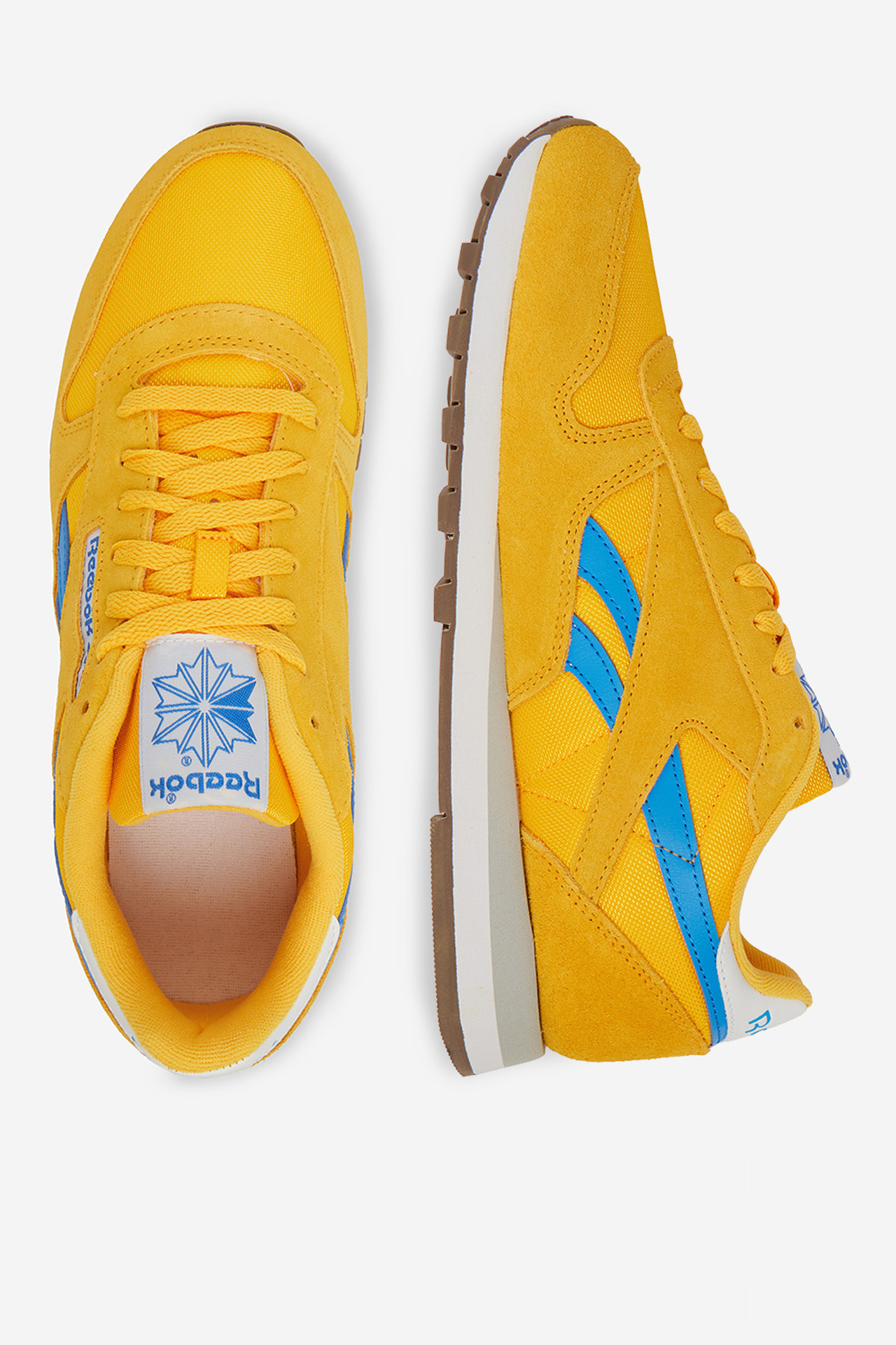 Кросівки чоловічі Reebok CLASSIC LEATHER 100245029 43 жовті фото5