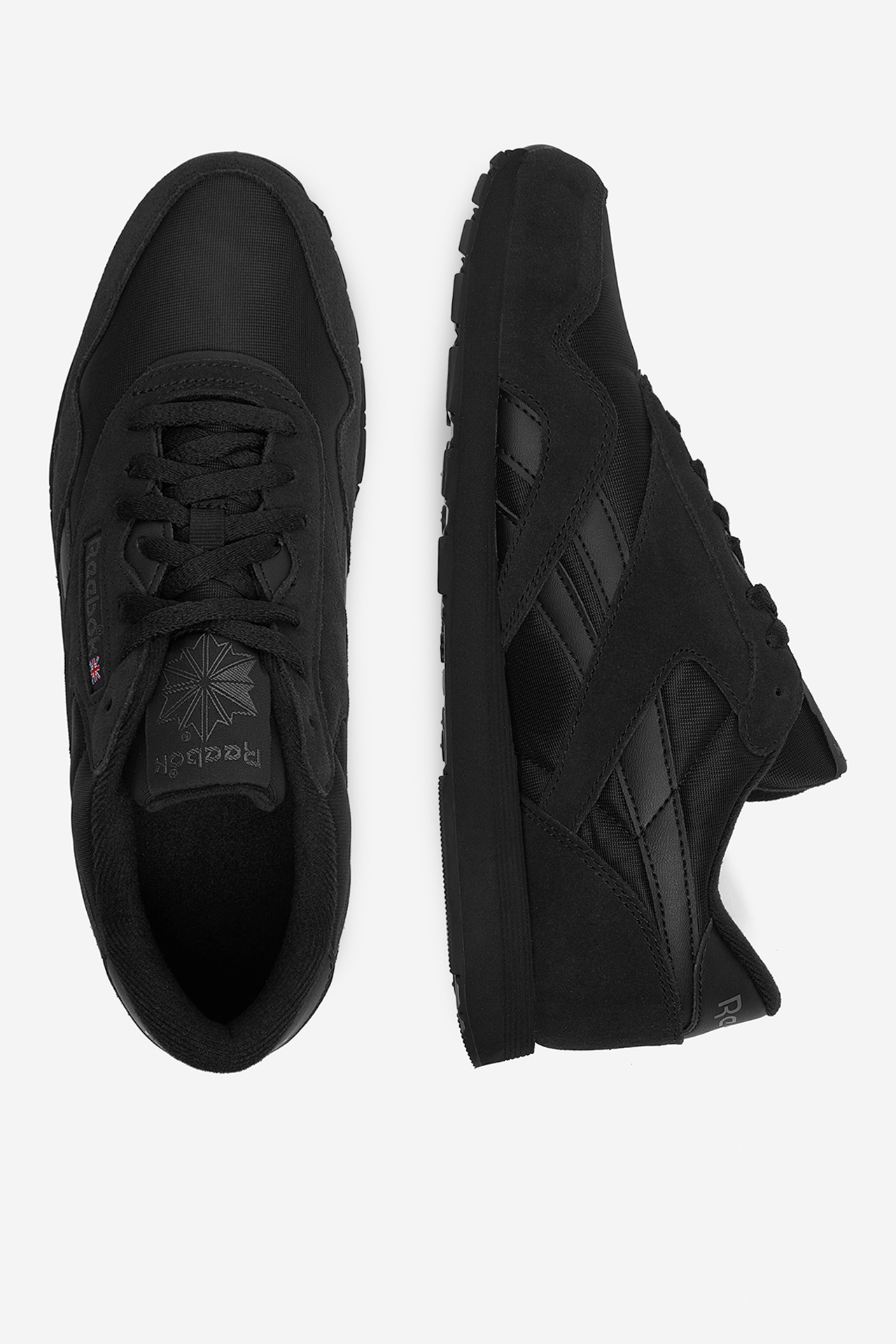 Кросівки чоловічі Reebok CLASSIC NYLON 100033377 47 чорні фото5